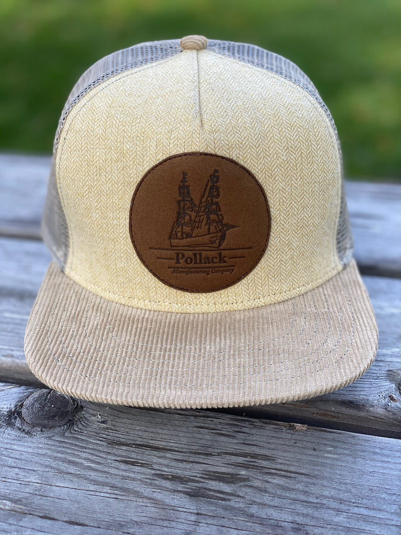 TAN CORDUROY UNSTRUCTURED HAT – Pollack Mfg.